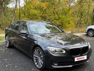 2013 BMW 7 серии Long 750Li xDrive V (F01/F02/F04) Рестайлинг, чёрный, 1790000 рублей, вид 1
