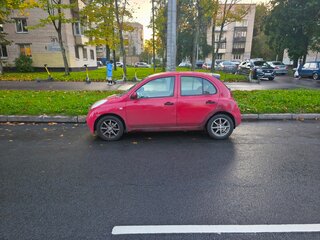 2004 Nissan Micra III (K12), красный, 210000 рублей, вид 4