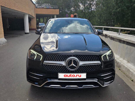 2020 Mercedes-Benz GLE Coupe 350 d II (C167), чёрный, вид 1