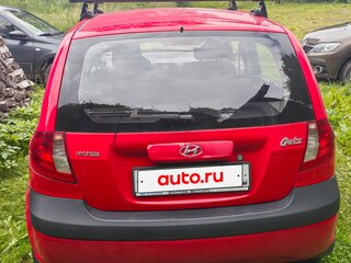 2007 Hyundai Getz I Рестайлинг, красный, 280000 рублей, вид 4