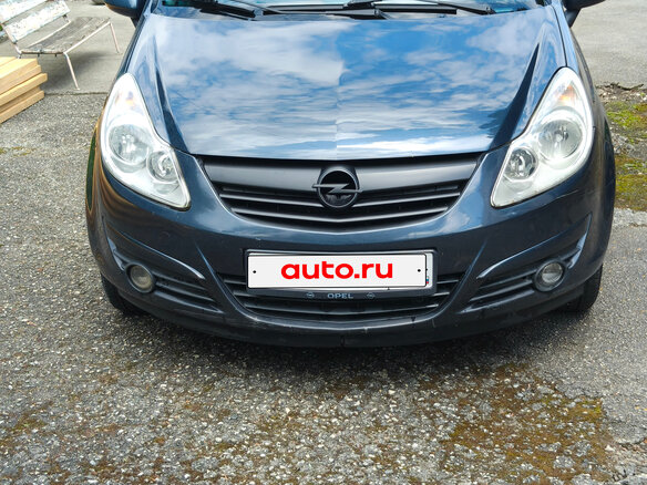 2007 Opel Corsa D, серый - вид 2