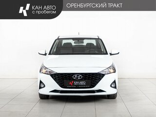 2021 Hyundai Solaris II Рестайлинг, белый, 1320000 рублей, вид 2