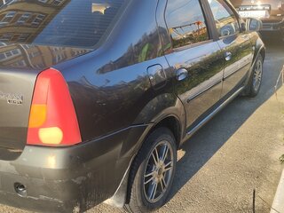 2008 Renault Logan I, серый, 355000 рублей, вид 2