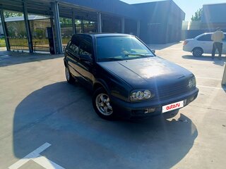 1997 Volkswagen Golf III, чёрный, 100000 рублей, вид 3