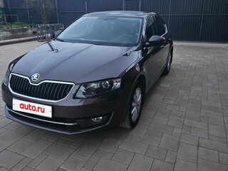 2014 Skoda Octavia III (A7), коричневый, 1700000 рублей, вид 1