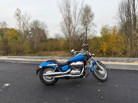 2007 Honda Shadow 750, синий, 624000 рублей, вид 2