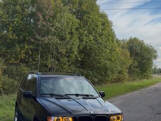 2001 BMW X5 4.4i I (E53), чёрный, 890000 рублей, вид 2