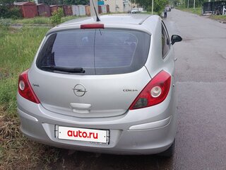 2007 Opel Corsa D, серебристый, 160000 рублей, вид 4