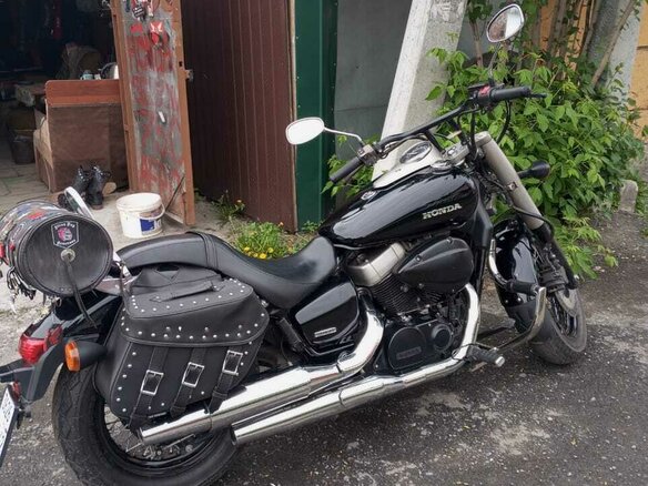 2010 Honda Shadow 750, чёрный, 850000 рублей - вид 3