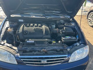 2011 Kia Spectra I Рестайлинг 2, синий, 379000 рублей, вид 4