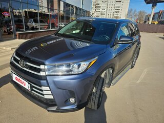 2018 Toyota Highlander III (XU50) Рестайлинг, синий, 2800000 рублей, вид 1