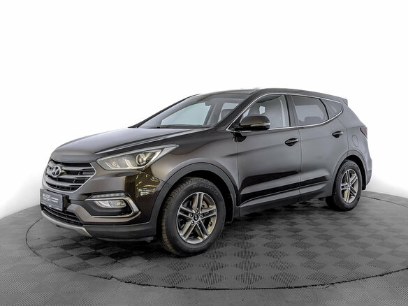 2018 Hyundai Santa Fe III Рестайлинг, коричневый