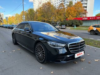 2021 Mercedes-Benz S-Класс 500 Long 4MATIC VII (W223), чёрный, 10500000 рублей, вид 3