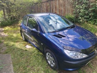 2002 Peugeot 206, синий, 180000 рублей, вид 1