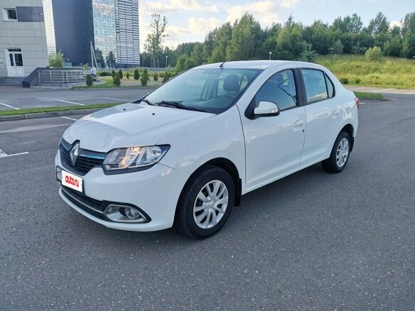 2016 Renault Logan II, белый