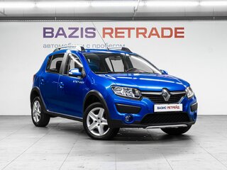 2018 Renault Sandero Stepway II, голубой, 1020000 рублей, вид 3