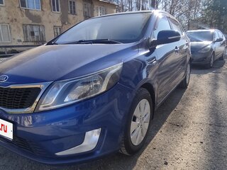 2012 Kia Rio 5-speed III, синий, 750000 рублей, вид 1