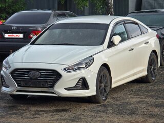 2018 Hyundai Sonata VII (LF) Рестайлинг, белый, 1150000 рублей, вид 1