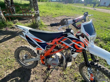 2022 Kayo Basic TT125EM, оранжевый, 79990 рублей, вид 2