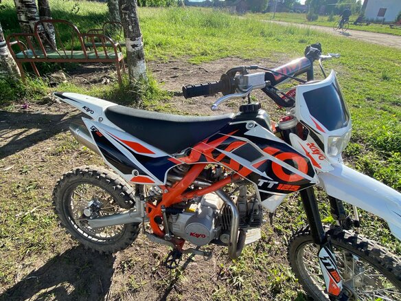 2022 Kayo Basic TT125EM, оранжевый, 79990 рублей - вид 1