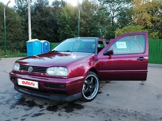 1995 Volkswagen Golf III, красный, 490000 рублей, вид 4