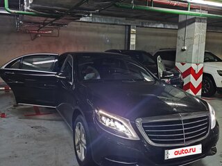 2015 Mercedes-Benz S-Класс 350 CDI BlueTEC Long 7G-TRONIC VI (W222, C217), чёрный, 4647990 рублей, вид 3