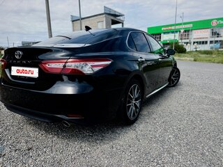 2018 Toyota Camry VIII (XV70), чёрный, 3320000 рублей, вид 4