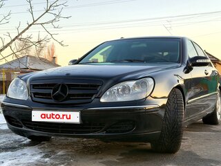 2003 Mercedes-Benz S-Класс 350 IV (W220) Рестайлинг, чёрный, 799000 рублей, вид 5