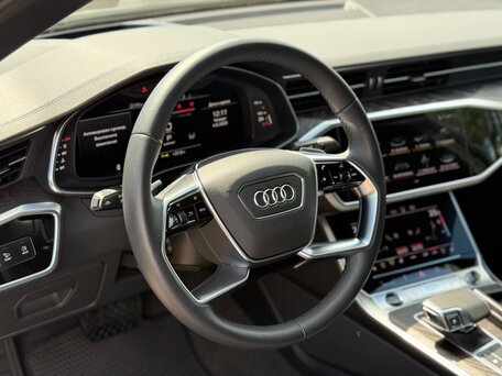 2023 Audi A6 45 TFSI V (C8), чёрный, 4090000 рублей, вид 4