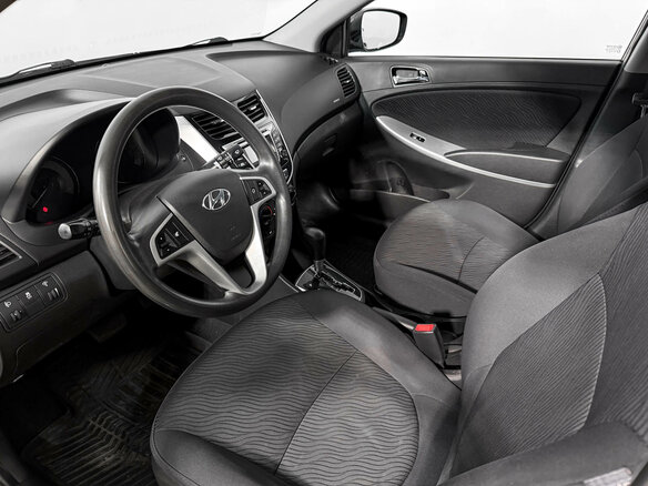 2013 Hyundai Solaris I, чёрный - вид 8