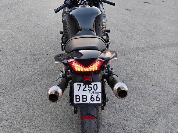 2007 Kawasaki ZZR 1400, чёрный, 620000 рублей - вид 5