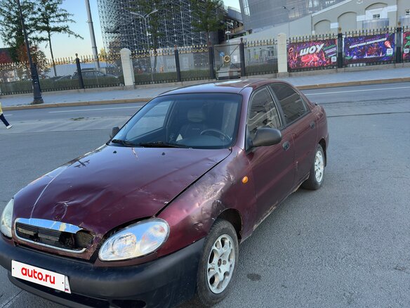 2009 Chevrolet Lanos I, красный, 90000 рублей
