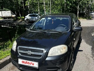 2011 Chevrolet Aveo I Рестайлинг, чёрный, 350000 рублей, вид 3