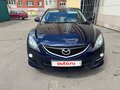 2012 Mazda 6 II (GH) Рестайлинг, синий, 1230000 рублей - вид 1