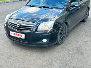 2007 Toyota Avensis II Рестайлинг, чёрный, 570000 рублей, вид 1