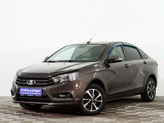 2017 Lada (ВАЗ) Vesta I, коричневый, 769000 рублей, вид 3