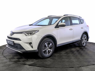 2017 Toyota RAV4 IV (XA40) Рестайлинг, белый, 2550000 рублей, вид 1