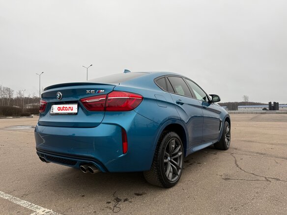 2017 BMW X6 M II (F86), голубой, 4099000 рублей - вид 6