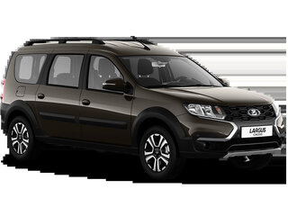 2026 Lada (ВАЗ) Largus Cross I Рестайлинг, коричневый, 2017000 рублей, вид 4