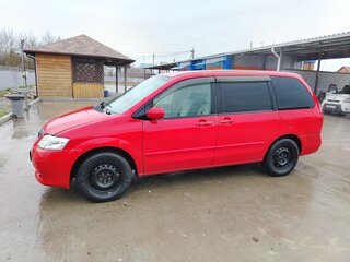 2003 Mazda MPV II (LW), красный, 800000 рублей, вид 4
