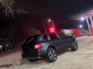 2006 Porsche Cayenne Turbo I (955), чёрный, 550000 рублей, вид 4