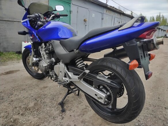 2004 Honda CB 600F Hornet, синий, 340000 рублей - вид 2