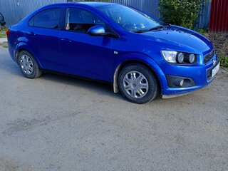 2012 Chevrolet Aveo II, синий, 400000 рублей, вид 4