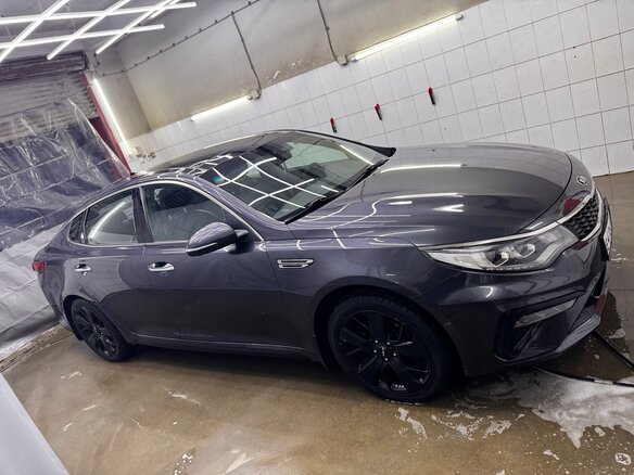 2018 Kia Optima IV, серый, 1850000 рублей - вид 6