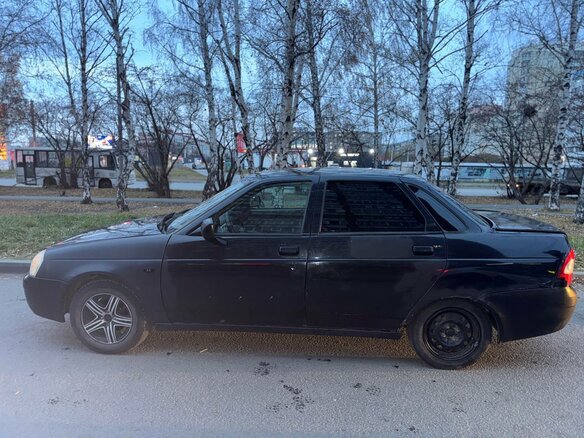 2007 Lada (ВАЗ) Priora I, синий, 90000 рублей - вид 10