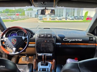 2004 Porsche Cayenne Turbo I (955), чёрный, 650000 рублей, вид 5