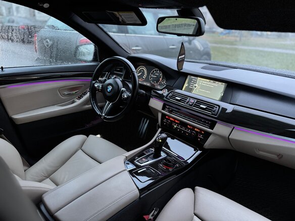 2010 BMW 5 серии 525d VI (F10/F11/F07), чёрный, 1800000 рублей - вид 11