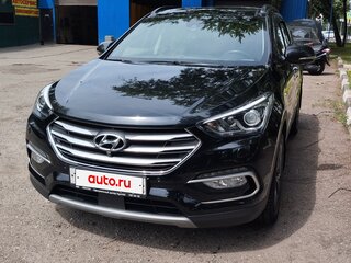 2017 Hyundai Santa Fe III Рестайлинг, чёрный, 2500000 рублей, вид 1