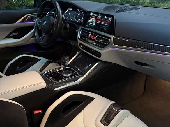 2021 BMW M4 Competition Package G82/G83, синий, 8500000 рублей - вид 8