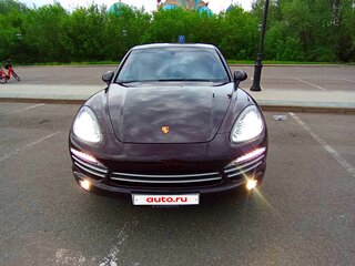 2014 Porsche Cayenne II (958), коричневый, 3500000 рублей, вид 2